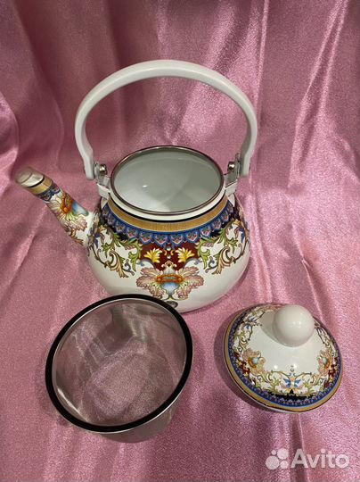 Чайник эмалированный