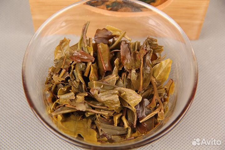 Чай Шен Пуэр Гао Шань Юнь,100 гр,2013 г+пробник Шу