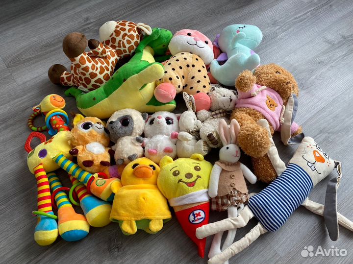 Детские игрушки мягкие
