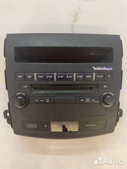 Магнитола на mitsubishi outlander xl