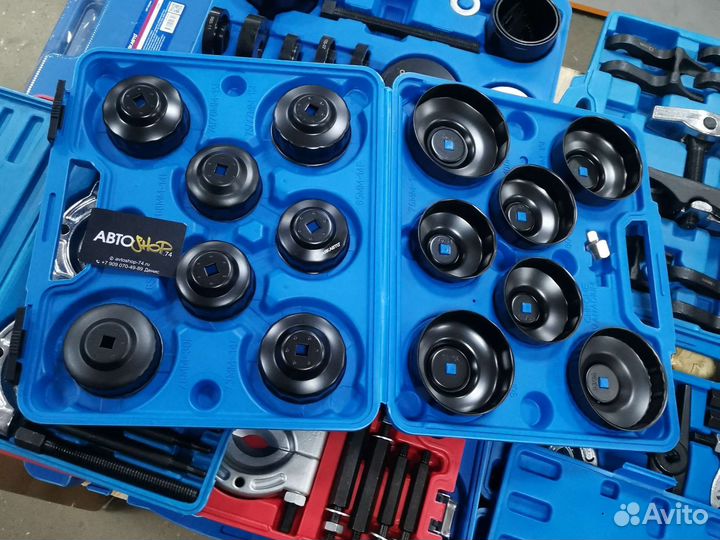 Набор съемников масляного фильтра 14 пр