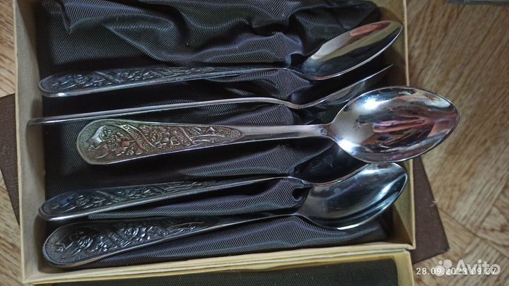 Ножи, ложки, мельхиор, разное для кухни