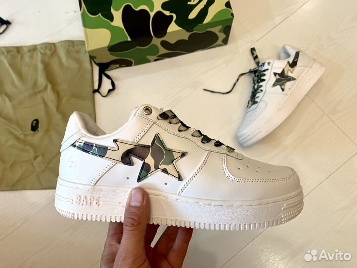 Nike air force bape sta кроссовок
