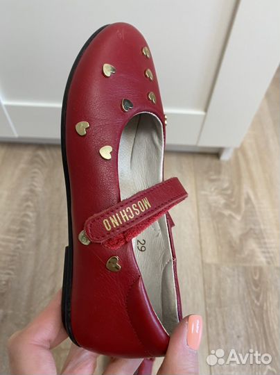 Moschino туфли для девочки оригинал