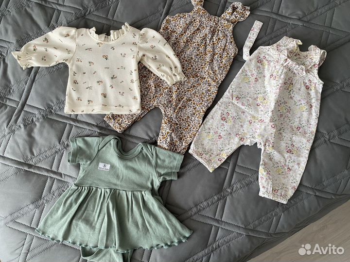 Вещи пакетом на девочку 62 68