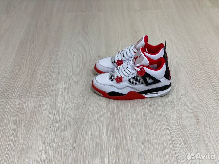 Кроссовки Air Jordan 4 Fire Red (36-45)