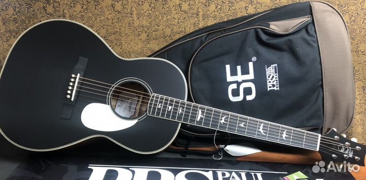 PRS SE P20E Parlour Satin Vintage Black Top