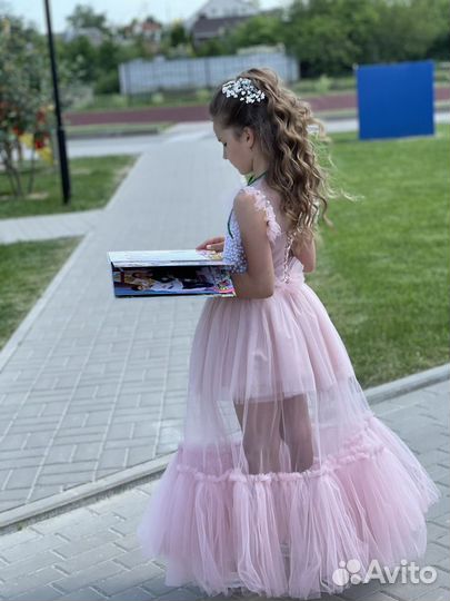 Платье на выпускной в детский сад 122 128