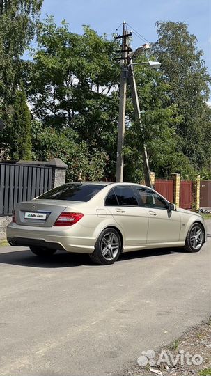 Mercedes-Benz C-класс 1.8 AT, 2012, 169 684 км