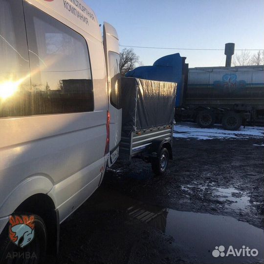 Прицеп для легкового автомобиля с тентом 128 см М