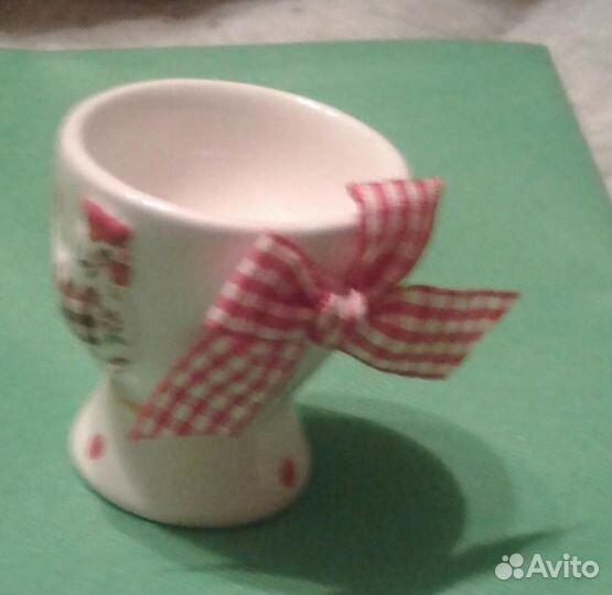 Подставка под яйцо фарфор