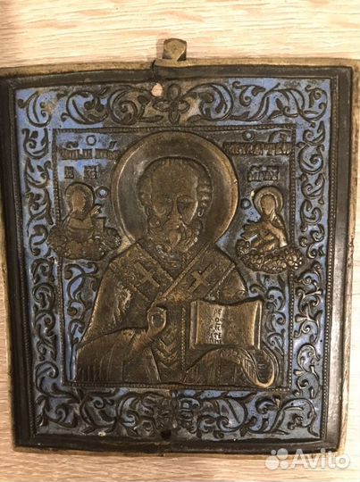 Икона Николая Чудотворца. Царская Россия