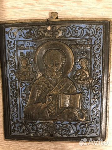 Икона Николая Чудотворца. Царская Россия