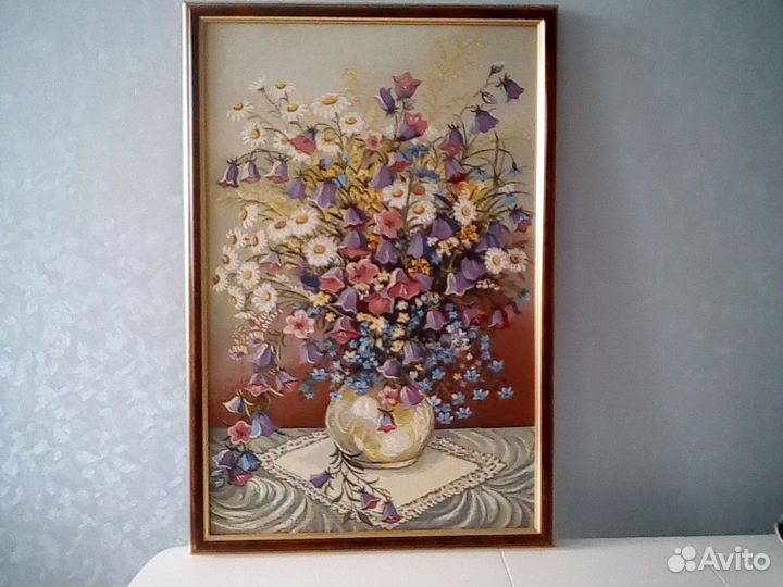 Картина гобелен бу большая 80*54 см