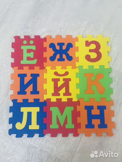 Алфавит коврик