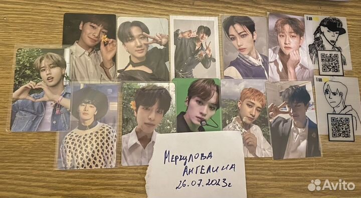 Карты stray kids и xh