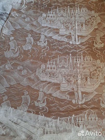 Тюль новый 2 отреза