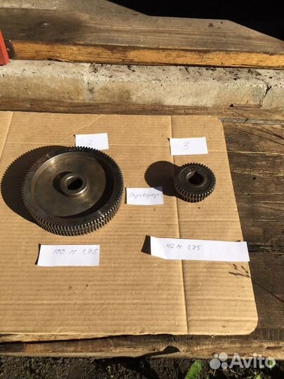 Шестерни гитары токарного станка