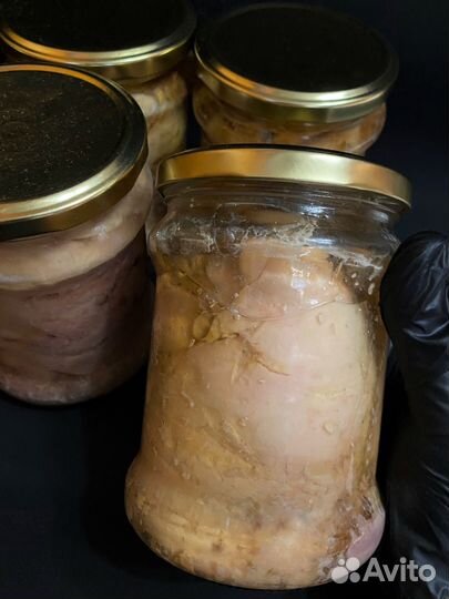 Печень трески натуральная кусковая