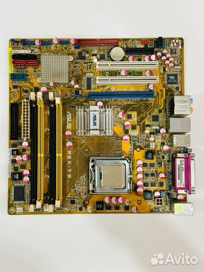 Материнская плата Micro-ATX asus P5K-VM LGA775