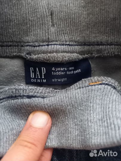 Джинсы GAP утепленные 98 104