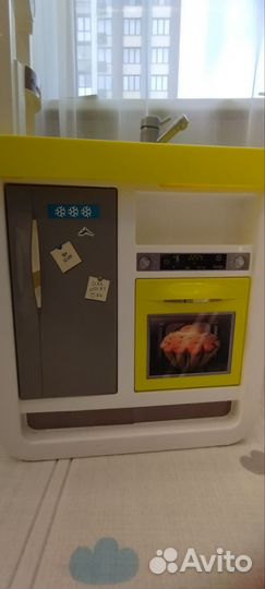 Детская игровая кухня со звуком