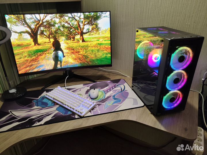 Игровой пк Intel 12 core, RX-5700 XT, 32 Gb, 512