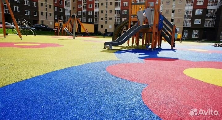 Покрытие из резиновой крошки