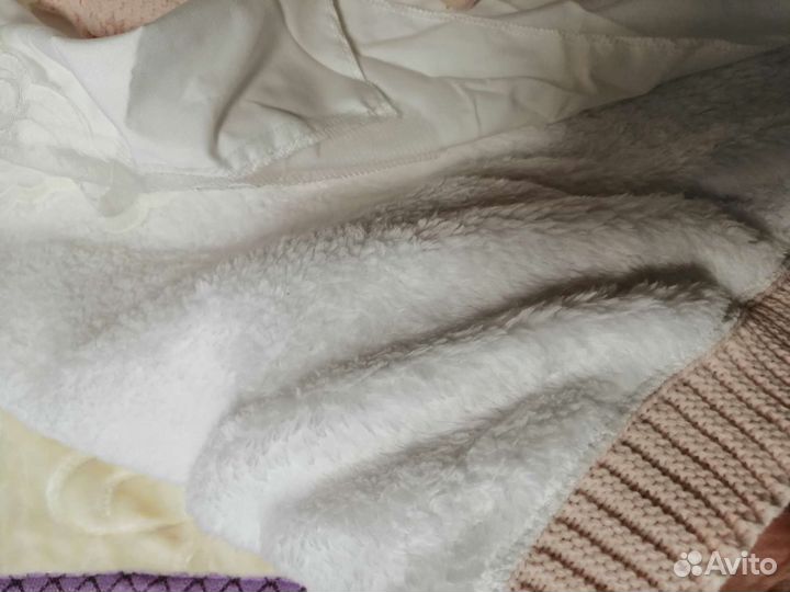 Конверт на выписку зимний вязаный для девочки