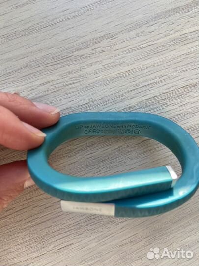 Фитнес браслет UP by Jawbone голубой