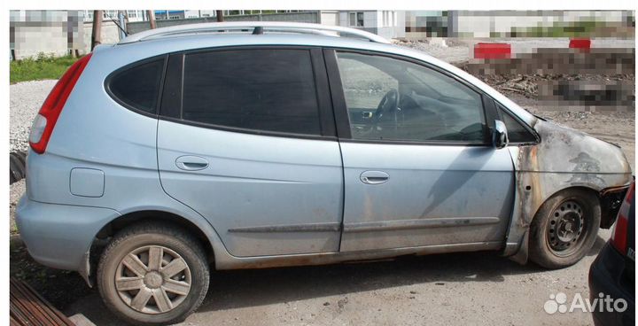 Chevrolet Rezzo klau 2006 1.6 л., F16D3, разбор