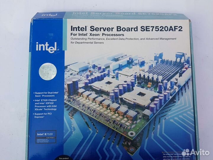 Серверная материнская плата board SE 7520 AE 2