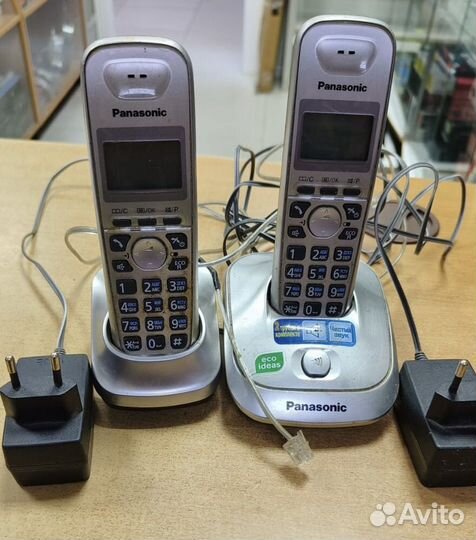 Телефон переносной panasonic