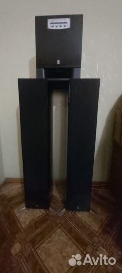 Акустические колонки Yamaha ns 555+Сабвуфер yamaha