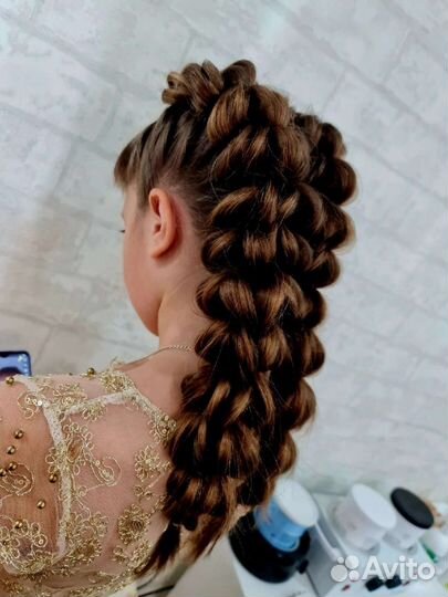 Причëски, локоны, косички