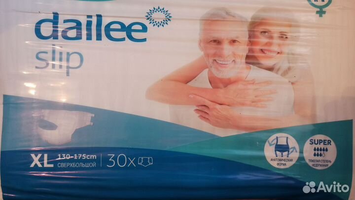 Памперсы для взрослых XL (4), Daille