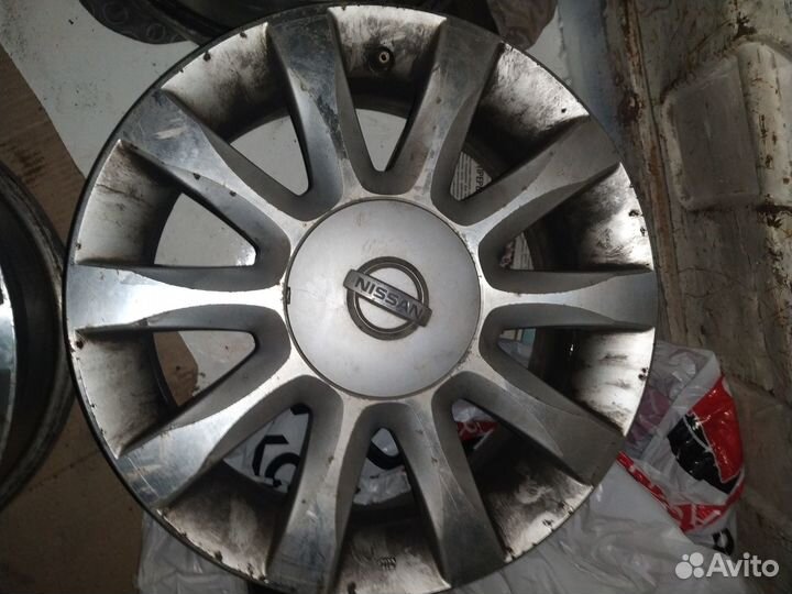 Литые диски r16 Nissan