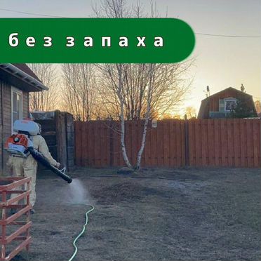 Обработка участков от клещей и других вредителей