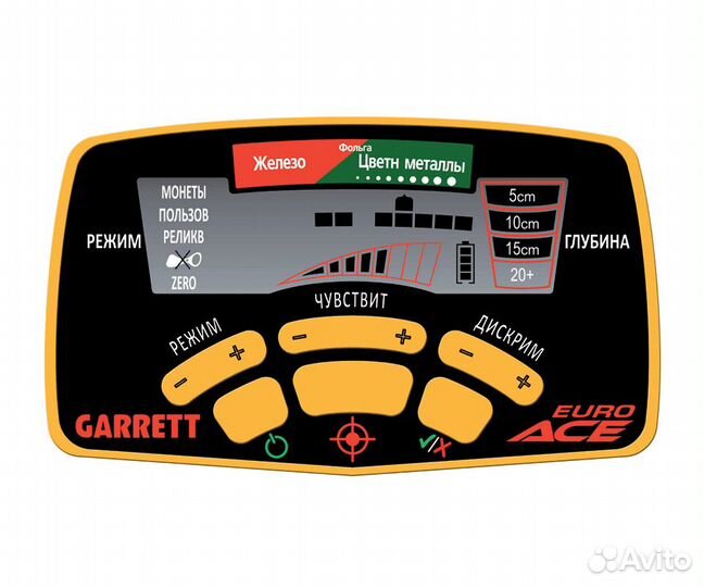 Металлоискатель Garrett ACE 350 Euro