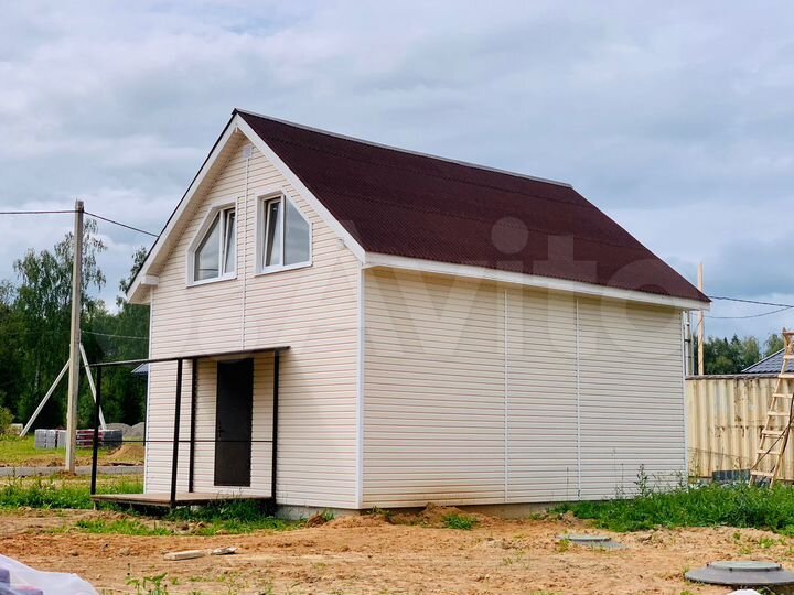 Дом 80 м² на участке 5 сот.