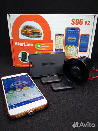 Сигнализация с автозапуском StarLine S96