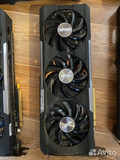 Поломанные Видеокарта r9 390 8gb sapphire