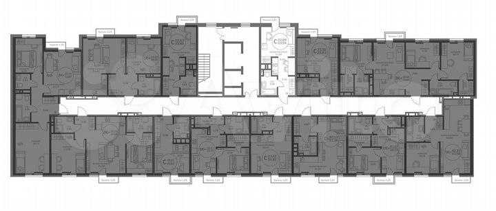 Квартира-студия, 22,7 м², 13/17 эт.