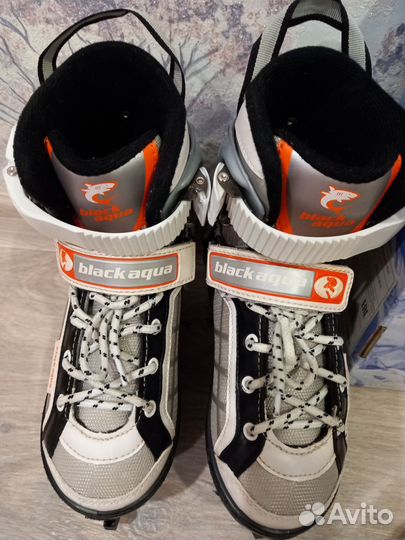 Коньки раздвижные хоккейные детские размер 29-32