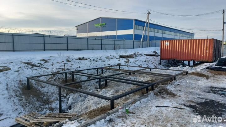 Винтовая свая d 108 для фундамента дома, бани