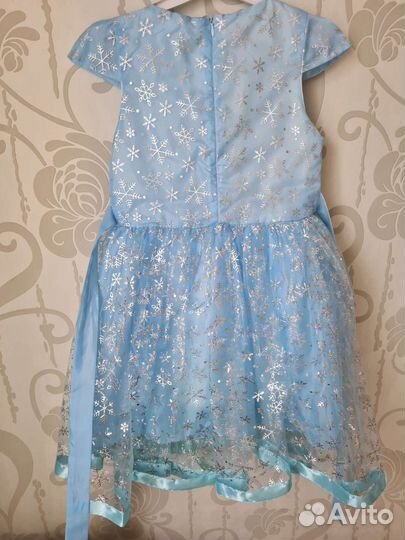 Платье снежинки