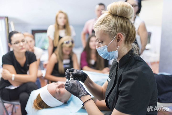 Обучение перманентный макияж