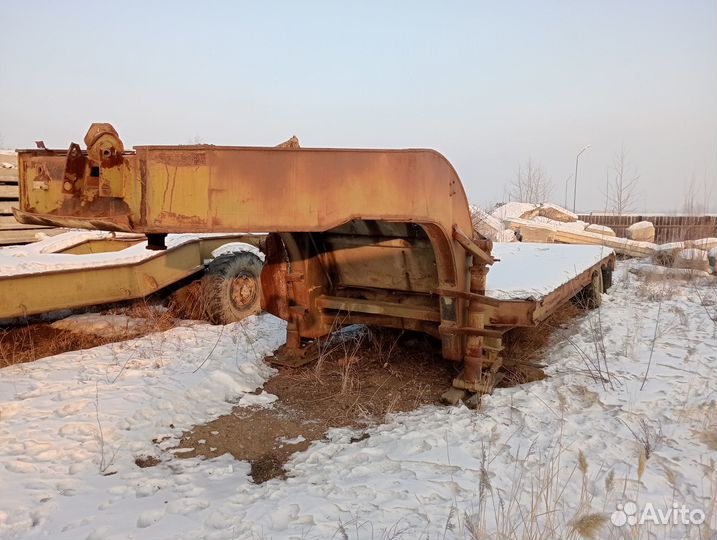 Полуприцеп трал (тяжеловоз) ЧМЗАП 9990, 1991