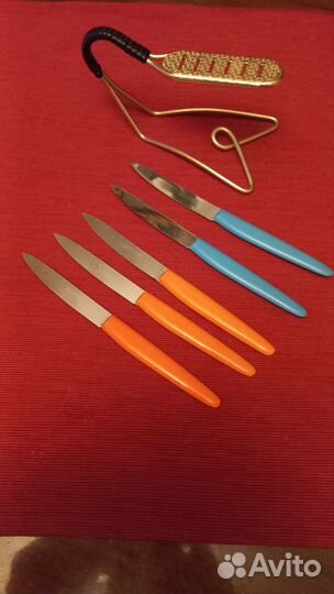 Винтажный набор гдр из рога оленя