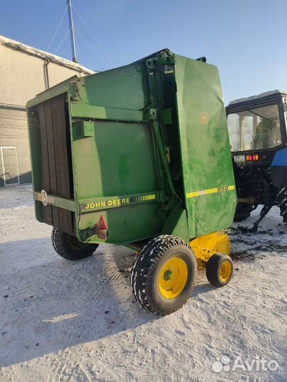 Пресс-подборщик John Deere 550, 1994